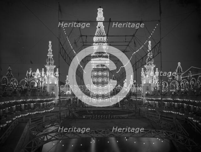 Night in Luna Park, Coney Island, N.Y., c1905. Creator: Unknown.