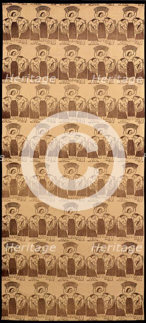 Fabric 'The Reapers', 1938. Creator: Florence K. Kawa.