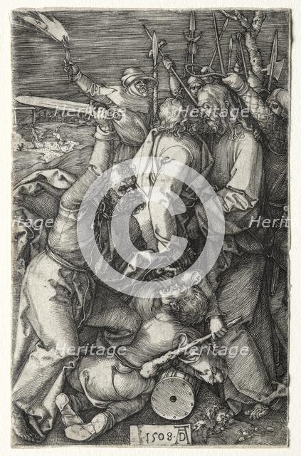 The Betrayal of Christ by Judas, 1508. Creator: Albrecht Dürer (German, 1471-1528).