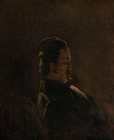 Portrait of Pieter Frederik van Os, Painter, 1855. Creator: Anton Mauve.
