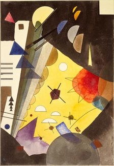 Spannung nach oben (Tension in height), 1924. Creator: Kandinsky, Wassily Vasilyevich (1866-1944).