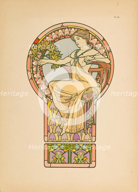 Documents Décoratifs, 1902. Creator: Mucha, Alfons Marie (1860-1939).