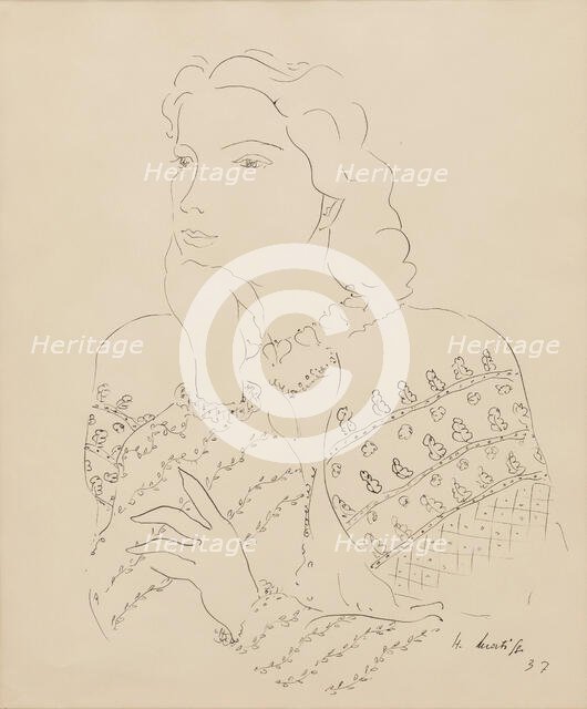 The Rumanian Blouse, c1940. Creator: Henri Matisse.