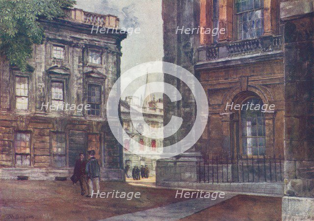 Christ Church - Peckwater Quadrangle, 1906. Artist: Unknown.