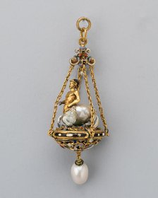 Pendant with an Armed Centaur, Europe, 19th century. Creator: Unknown.