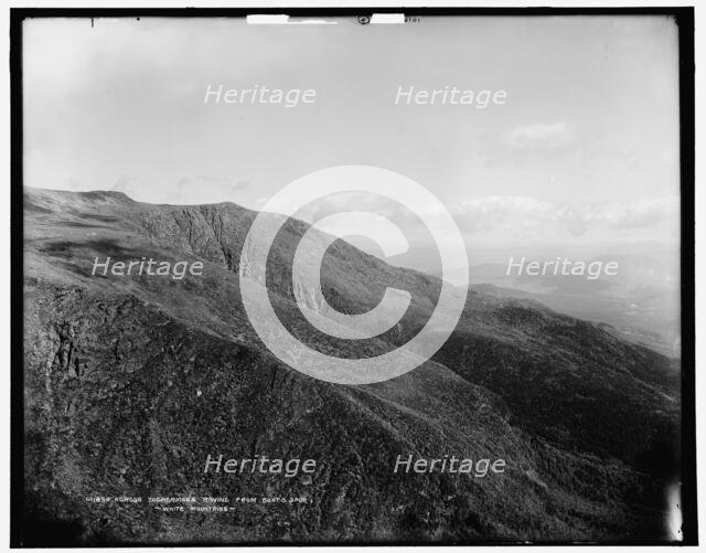 Across Tuckerman's Ravine from Boot's Spur, White Mountains, c1900. Creator: Unknown.