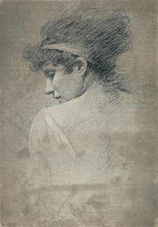 'Female Study', c1895, (1897). Artist: Robert Fowler.