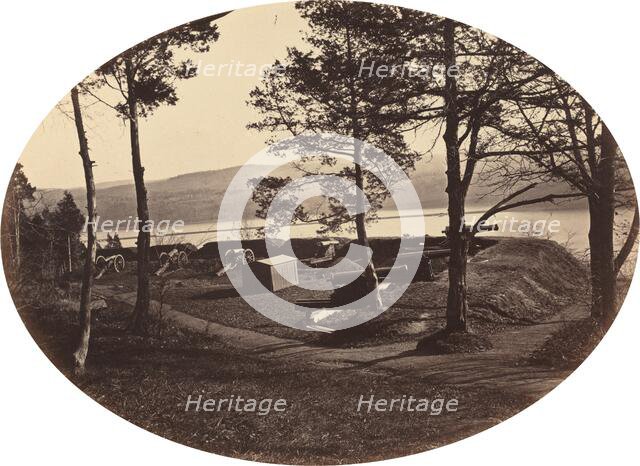 Battery Knox, c. 1870. Creator: George K Warren.