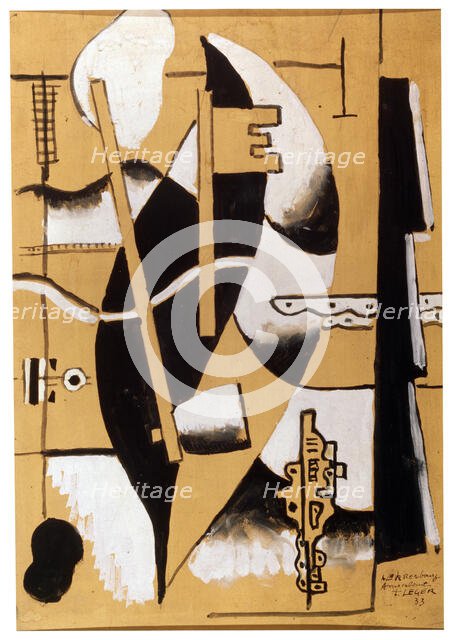 'Composition', 1933.  Creator: Fernand Leger.