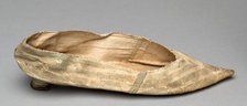 Slipper, c. 1769. Creator: Unknown.