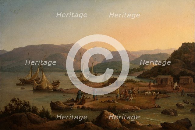 The Calling of the First Apostles, 1866. Artist: Chernetsov, Nikanor Grigoryevich (1805-1879)