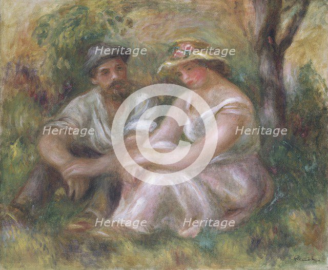 'Conversation', 1912. Artist: Pierre-Auguste Renoir.