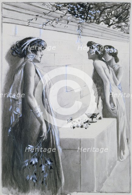 'Aphrodite', 1896. Artist: Antoine Calbet