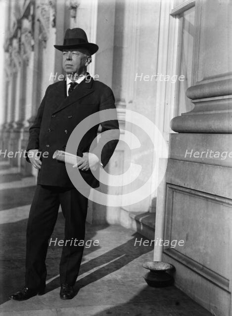 George Earle Chamberlain Sr., Senator From Oregon, 1918. Creator: Harris & Ewing.