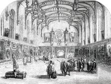Picture Gallery of the late King of Holland, in the Palace of the Hague, 1850. Creator: Unknown.