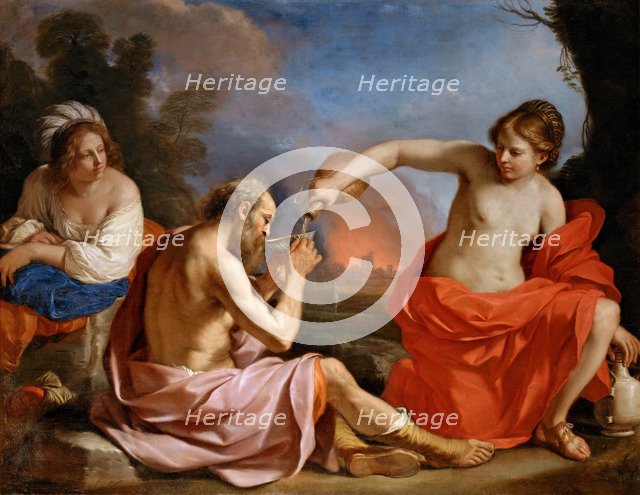 Lot and his Daughters, 1651.