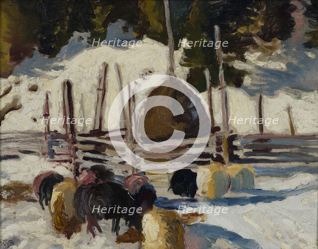 Landscape Study, 1905. Creator: Kazimierz Sichulski.