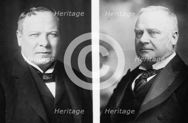 R.B. Haldane, War Sed'y in 1908, portrait bust, 1912. Creator: Bain News Service.