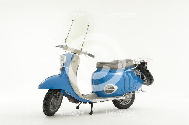 1964 BSA Sunbeam 250cc  Artist: Unknown.