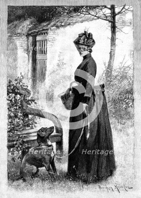 The Old Home Revisited, 1890. Creator: R. Taylor.