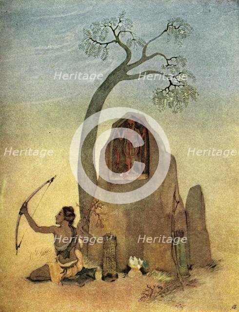 'Ekalavya', 1920. Creator: Unknown.