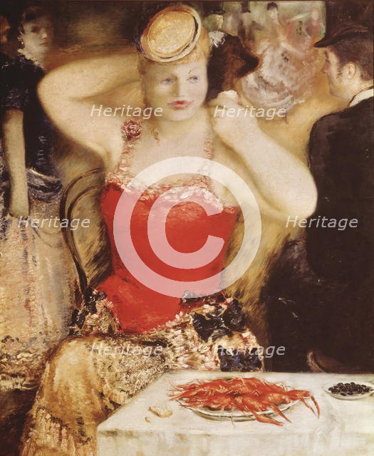 Nana (After Emile Zola novel Nana), 1934. Artist: Williams, Pyotr Vladimirovich (1902-1947)