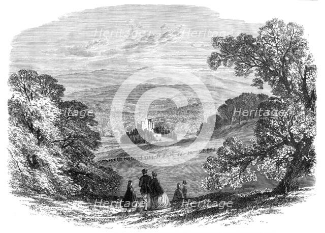 Braemar, from the Garden of the Invercauld Arms, 1864. Creator: Unknown.