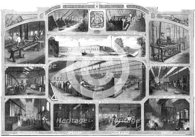 Royal Small Arms Factory, Enfield, 1861. Creator: William James Palmer.