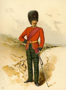 The 21st - Royal Scots Fusiliers', 1890. Creator: Godfrey Douglas Giles.