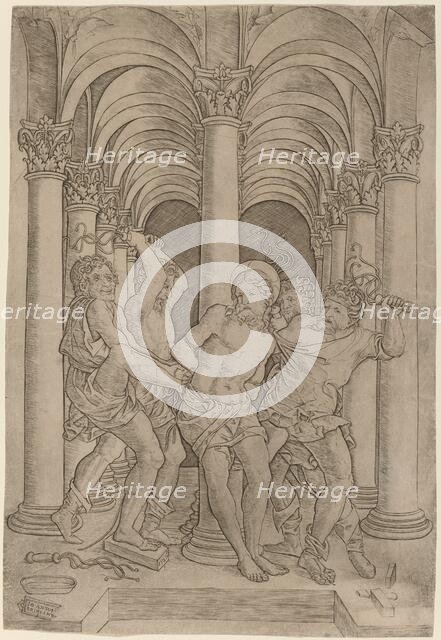 Flagellation, 1509. Creator: Giovanni Antonio da Brescia.