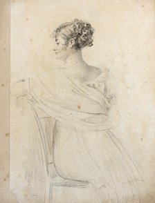 Portrait of Madame Récamier (1777-1849). Creator: Gérard, François Pascal Simon (1770-1837).