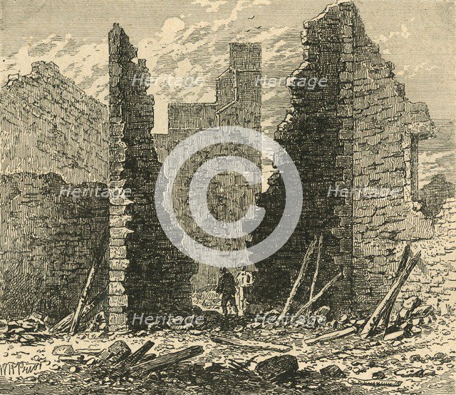 'Ruins of the Barbican on Ludgate Hill, 1792, (1897). Creator: Unknown.