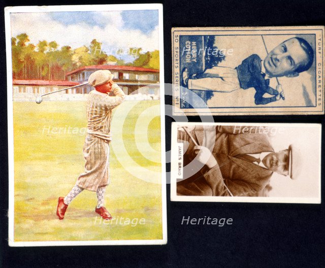 Cigarette cards, early 20th century. Artist: Unknown