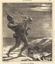 A l'instar de Pantin, 1869. Creator: Honore Daumier.