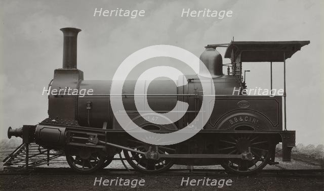 Locomotive, c. 1880s. Creator: John (British) Stuart (British, 1831-1907).