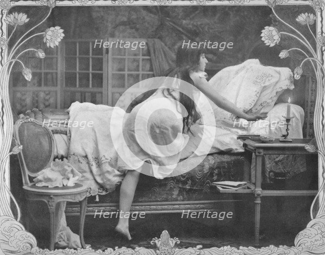 'L'Heureuse Escalade', 1900. Artist: Unknown.