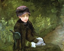 'Young Lady in the Park', c1880. Artist: Mary Cassatt