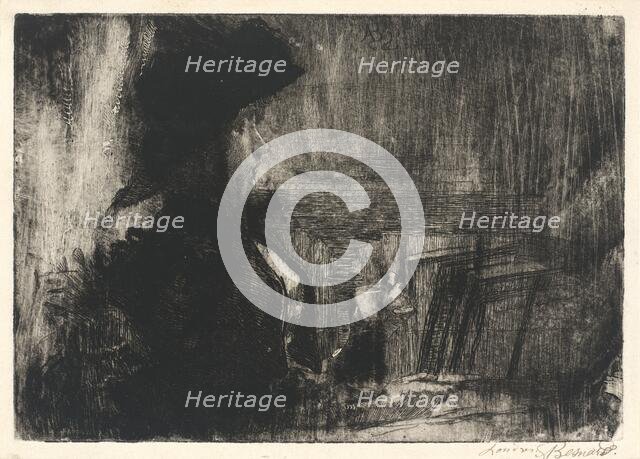 The Cup of Tea, 1883. Creator: Paul Albert Besnard.