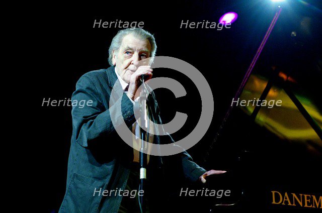 Stan Tracey, The Under Ground Theatre, Eastbourne, East Sussex, 2013. Artist: Brian O'Connor