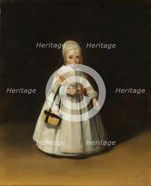 Helena van der Schalcke, c.1648. Creator: Gerard Terborch II.