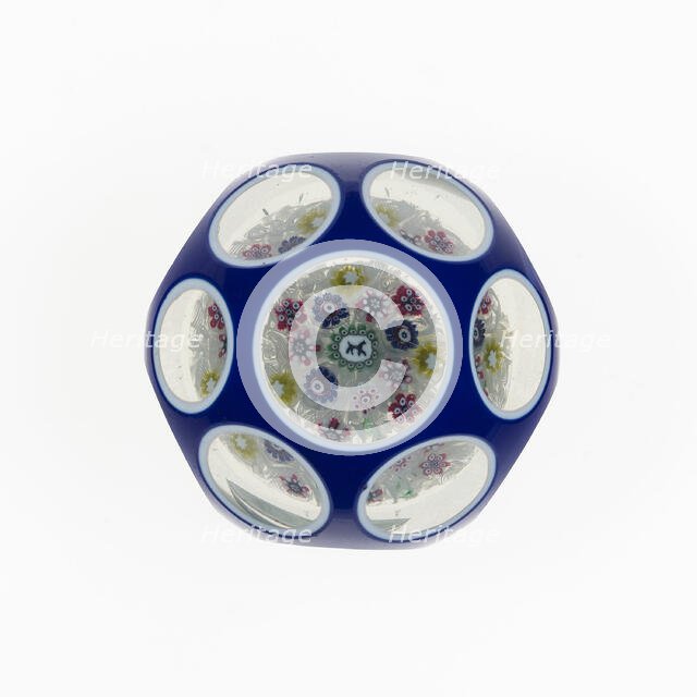 Paperweight, France, Mid 19th century. Creator: Saint-Louis Glassworks.