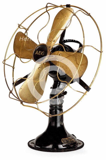 AEG Mechanical Fan. Artist: Behrens, Peter (1868-1940)
