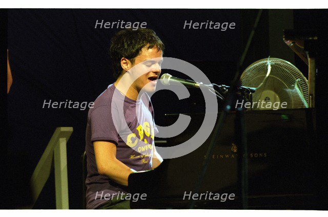 Jamie Cullum, Brecon, 2003.   Artist: Brian O'Connor.