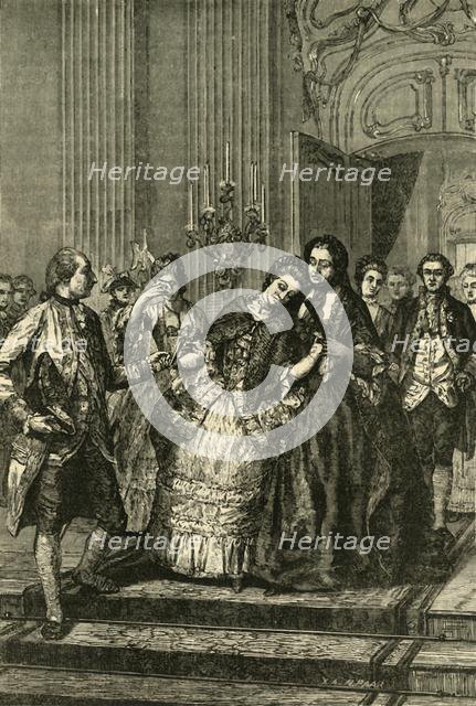 'Marie Antoinette Taking Leave of the Mother, (1770)', 1890.   Creator: Unknown.
