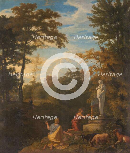 Arcadian Landscape, 1680-1726. Creator: Johannes Glauber.