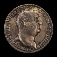 Francesco II da Carrara, 1359-1406, Lord of Padua 1388-1405 [obverse], 1390. Creator: Unknown.