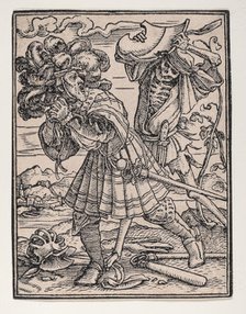 The Count, from The Dance of Death, ca. 1526, published 1538. Creator: Hans Lützelburger.
