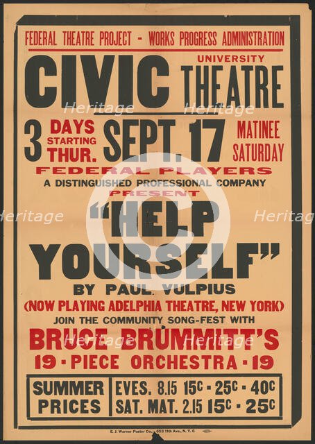 Help Yourself, Syracuse, NY, 1936. Creator: Unknown.