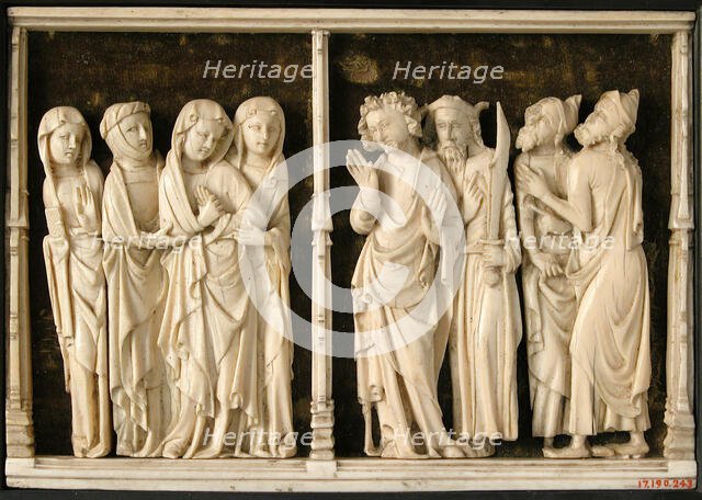 Sculpture Relief, French or South Netherlandish, 15th century (?). Creator: Unknown.