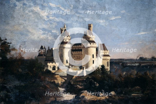 'Pierrefonds', 1868. Artist: Emmanuel Lansyer